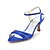 cheap Women&#039;s Sandals-Women&#039;s Stiletto Heel Wedding Dress Party &amp; Evening Crystal Stretch Satin Summer Purple / Red / Royal Blue