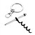 cheap Corkscrews &amp; Openers-Wine Bottle Opener Corkscrew Keychain Stainless Steel Outdoor Tools