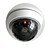 cheap CCTV Cameras-KingNEO 1pc White Wireless Fake Dummy Dome CCTV Security Camera with Flashing Red LED light for House or Office Mall