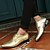 voordelige Heren Oxfordschoenen-Heren Jurk schoenen Comfort schoenen Lente / Herfst Bruiloft Feesten &amp; Uitgaan Toimisto &amp; ura Oxfords Imitatieleer / Maatwerkmaterialen Anti-slip Gouden / Wit / Zwart / Siernagel / Veters
