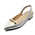 baratos Sapatos de Salto Alto de mulher-FemininoSaltos / Bico Fino-Salto Grosso-Amarelo / Prateado / Dourado-Couro Envernizado-Casual