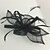 cheap Headpieces-Feather Flax Net Headpiece-Wedding Special Occasion Fascinators 1 Piece