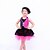 cheap Hip Hop Dancewear-Kids&#039; Dancewear Dress Pick Up Skirt Ruffles Draping Performance Sleeveless Natural Spandex Tulle Sequined / Modern Dance / Jazz