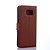 cheap Cell Phone Cases &amp; Screen Protectors-Case For Samsung Galaxy S6 edge Wallet / Card Holder / with Stand Full Body Cases Solid Color Hard PU Leather