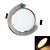 Недорогие Лампы-5W Потолочный светильник 10 SMD 5730 450 lm Тёплый белый / Естественный белый Декоративная AC 85-265 V 1 шт.