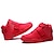 olcso Tornacipők férfiaknak-Férfi Tornacipők Kényelmes cipők Sport Hétköznapi Szabadtéri Gyalogló Gyapjú Szigetelt Átszúrás elleni védelem Csúszásmentes Fehér Fekete Piros Ősz Tél Tavasz