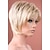 cheap Synthetic Trendy Wigs-Synthetic Wig Straight Straight Bob With Bangs Wig Ombre Short R10-26 Synthetic Hair Women&#039;s Ombre Hair Dark Roots Natural Hairline Ombre StrongBeauty