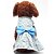 cheap Dog Clothes-Dog Dress Floral Botanical Fashion Dog Clothes Puppy Clothes Dog Outfits Blue Pink Costume for Girl and Boy Dog Terylene XS S M L XL