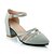 cheap Women&#039;s Heels-Women&#039;s Shoes Leatherette Chunky Heel Heels Heels Wedding / Office &amp; Career / Party &amp; Evening Black / White / Gray