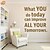 cheap Wall Stickers-AYA™ DIY Wall Stickers Wall Decals, English Words &amp; Quotes PVC Wall Stickers