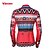 cheap Women&#039;s Cycling Clothing-TASDAN Women&#039;s Long Sleeve Cycling Jersey Winter Fleece 100% Polyester Plaid / Checkered Plus Size Bike Jersey Top Mountain Bike MTB Road Bike Cycling Windproof Breathable Quick Dry Sports Clothing