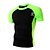 baratos Roupa de Ciclismo Feminino-Camisa para Ciclismo Homens Manga Curta Moto Camiseta Pulôver Blusas Roupa de Ciclismo Esportes Ciclismo Esportes Relaxantes Verde Branco