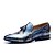 cheap Men&#039;s Slip-ons &amp; Loafers-Men&#039;s Shoes Amir Limited Edition Pure Manual Night Club/Office Cowhide Leather Loafers Brown/Royal Blue