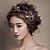 cheap Tiaras &amp; Crown-Women&#039;s Headbands For Party Wedding Pearl Crystal Alloy Golden