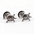 cheap Earrings-Men&#039;s Women&#039;s Stud Earrings Stainless Steel Turtle Animal Jewelry Party Daily Casual Sports Costume Jewelry