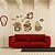 cheap Wall Stickers-Fresh Rustic Small Flower Bonsai Wall Stickers Plant Sofa Decoration Window Stickers Gass Applique