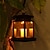 halpa Aurinkokiekevalot-koti talo ulkona kynttilälyhty aurinkoenergialla maisema sateenvarjo puu lyhty lamppu led-polttimot syttyvät