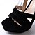 cheap Women&#039;s Sandals-Women&#039;s Shoes  Chunky Heel Platform Sandals Party &amp; Evening / Dress / Casual Black / Blue / Red