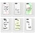 abordables Coques pour Téléphone &amp; Protections d&#039;Ecran-Coque Pour iPhone 5 Apple Coque iPhone 5 Motif Coque Mot / Phrase Dur PC pour iPhone SE / 5s iPhone 5