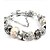 cheap Bracelets-Women&#039;s Charm Bracelet Bead Bracelet Ball Ladies Friendship Fashion Beaded Crystal Bracelet Jewelry Red / Blue / Pink For Party Wedding Casual Daily / Silver Plated