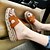 cheap Women&#039;s Sandals-Women&#039;s Shoes Microfibre Platform Slippers / Round Toe / Open Toe Sandals Dress Black / Brown / Green / White