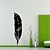 cheap Wall Stickers-Feather Dressing Mirror Attached 3D Stereo Acrylic Mirror Stickers Entrance Bathroom Decoration