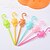 cheap Dining &amp; Cutlery-6PCS Coconut Palm Fruit Fork the Little Monkey Toothpick Holders Random Color
