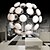 cheap Ceiling Lights-ModernYestaurant Lamp Simple Circular Glass art Pendant Lamp European Style led 33