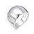 זול Fashion Ring-בגדי ריקוד נשים זירקון זירקוניה מעוקבת מצופה כסף טבעת הצהרה - פאר עבור Party יומי קזו&#039;אל