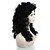cheap Synthetic Wigs-Synthetic Wig Kinky Curly Style Capless Wig Black Synthetic Hair Women&#039;s Black Wig Medium Length