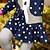 cheap Dresses-Toddler Girls&#039; Cartoon Long Sleeve Dress Navy Blue