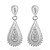 cheap Earrings-Women&#039;s AAA Cubic Zirconia Zircon Cubic Zirconia Silver Plated Stud Earrings Clip Earrings - Fashion Silver Drop Earrings For Wedding
