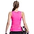 cheap Cycling Vest-SANTIC Women&#039;s Sleeveless Sports Tank Top - Pink Bike Vest / Gilet / Jersey, Breathable, Quick Dry, Ultraviolet Resistant Solid Colored / High Elasticity / Advanced Sewing Techniques