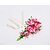 baratos Bouquets de Flores para Noiva-Bouquets de Noiva Buquês Casamento Festa / Noite Cetim 9.84&quot;(Aprox.25cm)