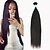 voordelige Weaves van echt haar-1 bundel Braziliaans haar Recht Onbehandeld haar Menselijk haar weeft 12-30 inch(es) Menselijk haar weeft Zacht Extensions van echt haar / 10A / Recht 