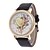 זול שעונים אופנתיים-לנשים שעוני אופנה קווארץ עור להקה שחור לבן חום זהב ורוד ורד