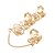 זול Fashion Ring-בגדי ריקוד נשים מוזהב סגסוגת אופנתי Party תכשיטים