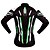 cheap Men&#039;s Clothing Sets-WOSAWE Men&#039;s Women&#039;s Long Sleeve Cycling Jersey with Tights Winter Spandex Polyester Green Bike Pants / Trousers Jersey Tights Breathable 3D Pad Quick Dry Anatomic Design Reflective Strips Sports