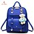 cheap Backpacks &amp; Bookbags-Women&#039;s Bags PU(Polyurethane) Backpack Ruffles Light gray / Royal Blue / Lavender