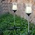 billige Pathway Lights &amp; Lanterns-1 stk Dekorations Lys / LED-sollamper Soldrevet / Batteri Genopladelig / Vandtæt