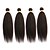 abordables Tissages cheveux naturels-Lot de 3 Cheveux Brésiliens Droit Droit crépu Cheveux Naturel humain Tissages de cheveux humains Tissages de cheveux humains Extensions de cheveux Naturel humains / Moyen / 8A / Droite