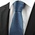 abordables Accessoires pour Homme-Cravate(Noir / Bleu,Polyester)Rayé
