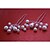 cheap Hair Jewelry-Women&#039;s Hairpins For Wedding Party Wedding Party Pearl Imitation Pearl Alloy White Red 6pcs