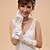 cheap Party Gloves-Elbow Length Fingertips Glove Elastic Satin Bridal Gloves Party/ Evening Gloves Spring Summer Fall Winter Bow