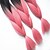 Недорогие Вязаные Крючком Волосы-Волосы для кос Косые оплетки Крупные косы Искусственные волосы 1шт / уп, 3 Корни косы волос Коса с омбре