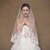 cheap Wedding Veils-One-tier Lace Applique Edge Wedding Veil Elbow Veils / Fingertip Veils with Embroidery Lace / Tulle / Classic