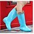 Χαμηλού Κόστους Γυναικείες Μπότες-Γυναικεία παπούτσια-Μπαλαρίνες / Μπότες-Ύπαιθρος-Χαμηλό Τακούνι-Γαλότσες-Σιλικόνη-Μπλε / Κίτρινο / Πράσινο / Ροζ