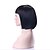 cheap Synthetic Trendy Wigs-Synthetic Wig Straight Kardashian Straight Bob With Bangs Wig Short Natural Black Synthetic Hair Women&#039;s Black hairjoy