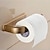 abordables Porte-papier WC-porte-papier toilette contemporain en laiton porte-rouleau de papier en laiton mat 1pc