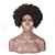 זול פאות ללא כיסוי משיער אנושי-שיער ללא שיער שיער אנושי Kinky Curly הוכן באמצעות מכונה פאה / קינקי קרלי